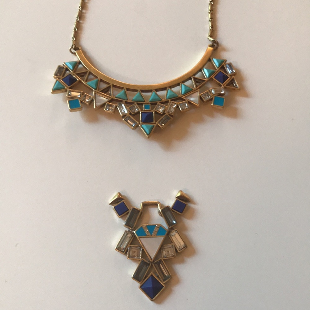 Stella Dot Stone Tile Necklace View 6